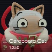 Cardboard Cat