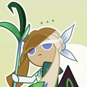 Blue Lilly cookie