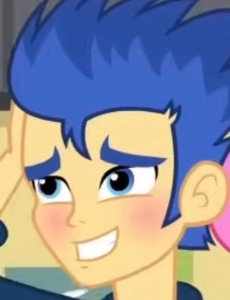 Blue haired nigga
