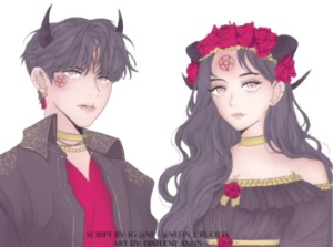 dreamwalker & silvertongue (twin yandere demons)