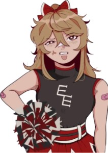 jaylene (tsundere cheerleader)