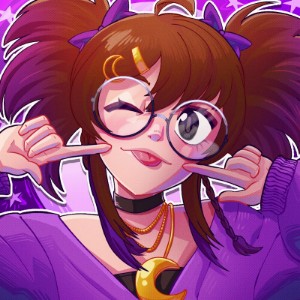 Purple Moony