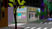 at the corner store