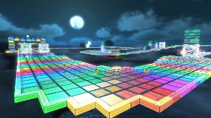 SNES Rainbow Road