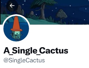 A_Single_Cactus @SingleCactus