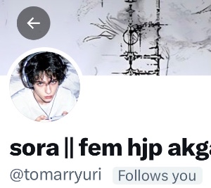 sora @tomarryuri