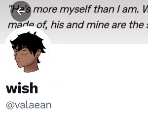 wish @valaean