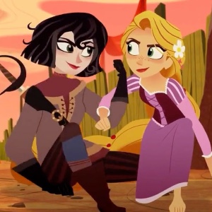 rapunzel & cassandra (tangled the series)