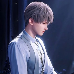 Silvery Polyphony (Red, Lunar)