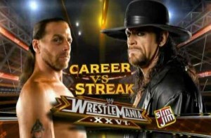 Career vs Streak match - Undertaker vs Shawn Michaels - WWE Wrestlemania 26
