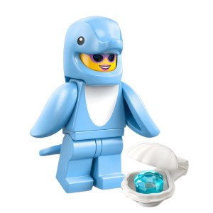 Dolphin Costume Fan