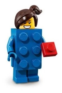 Lego Brick Suit Girl