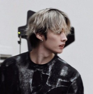 black and grey hair