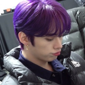 purple hair