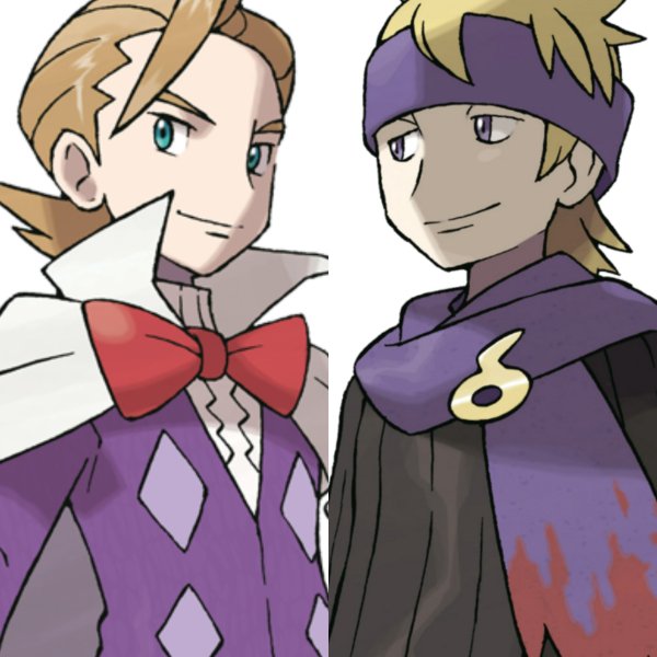 Eusine x Morty