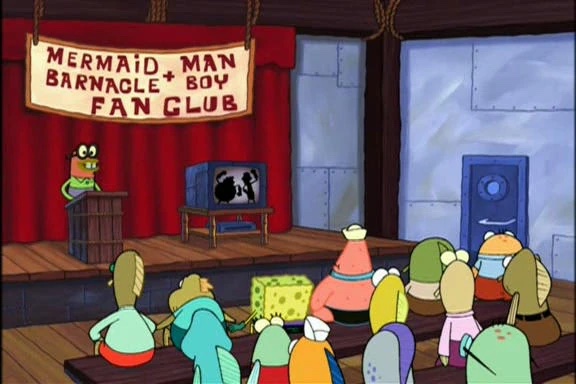 Mermaid Man And Barnacle Boy Fan Club