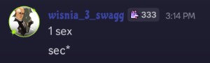 1 sex