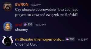 ślub uwu!