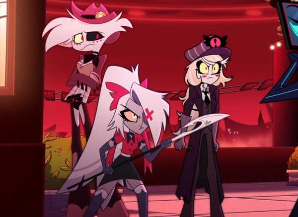 Angel Dust x Charlie x Vaggi: HazbinTrio