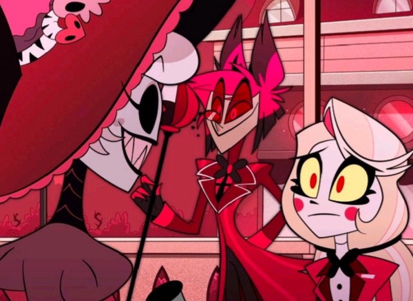 Charlie x Alastor x Rosie: CannibalBelle