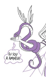 Amnésia (a azul)