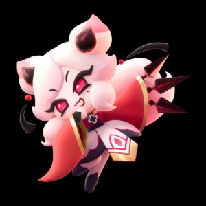 White Peach Cookie