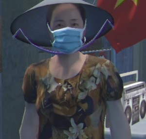 Bác gái Xiên bẩn