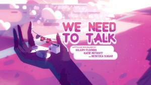We Need to Talk
