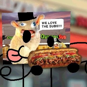 Quiznos Spongmonkey Ad