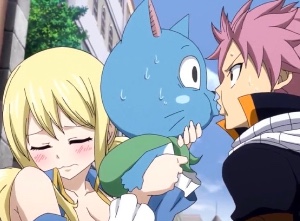 Asuka asking them to kiss