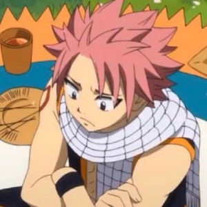 Natsu being sad Lucy wasn’t with them