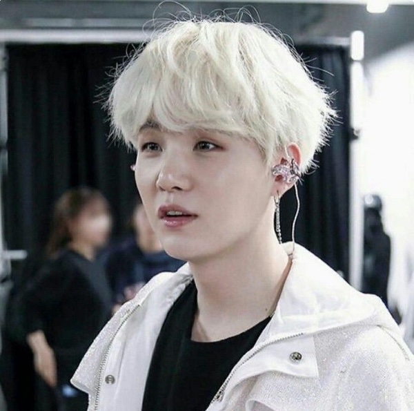 Platinum blonde