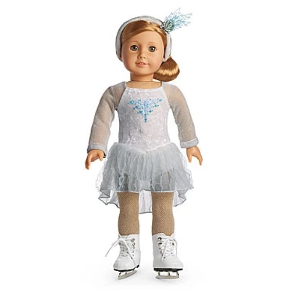 Mia's Silver Skate Dress