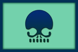 Blue Skull
