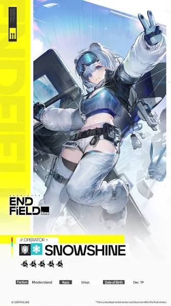 Snowshine (Endfield)