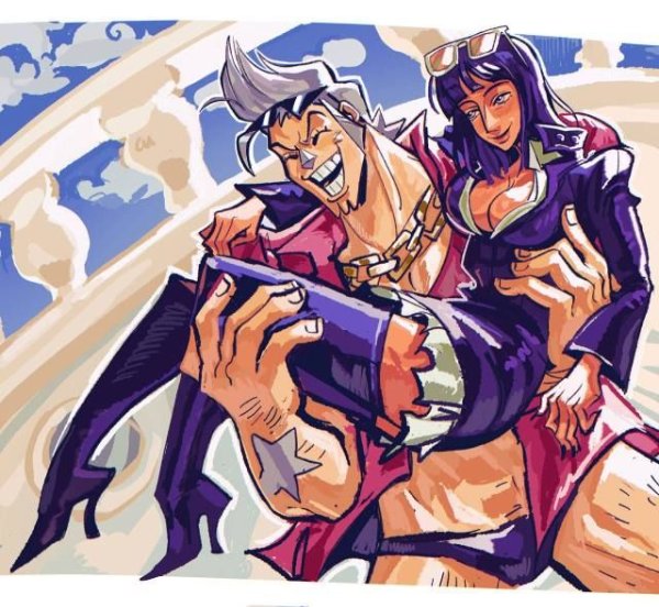 franky x robin
