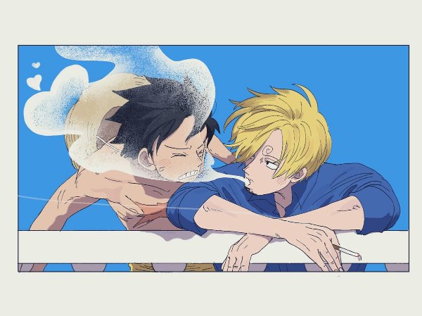 sanji x luffy