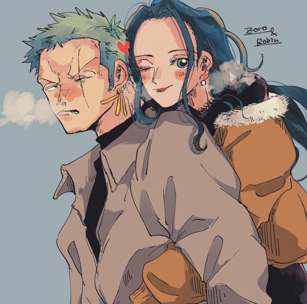 zoro x robin