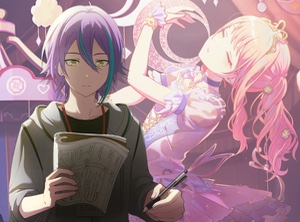 ordinary guy x magical girl