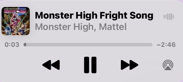 Monster High Fright Song