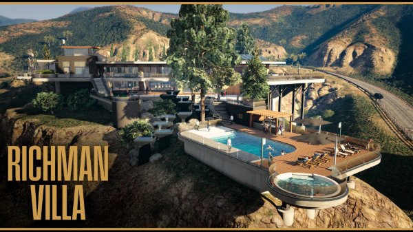 GTA online richman villa