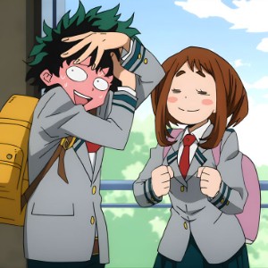 deku x ochako