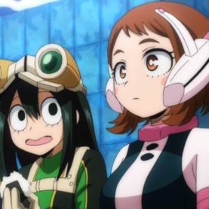 tsuyu x ochako