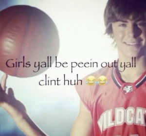 girls be peein out yalls clint huh 🤣