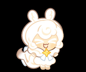 Cream Ferret Cookie