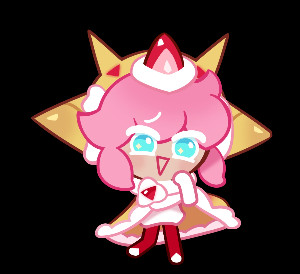 Strawberry Crepe Cookie