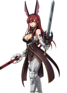 Red Black Twin Blades armor