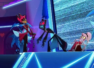 Alastor x Charlie x Vox: MediaBelle