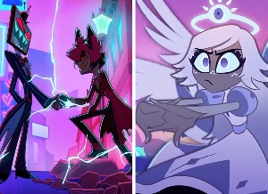 Alastor x Emily x Vox: MediaJoy