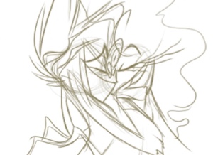 Alastor x KayCee(Alastor’s pre-pilot gf)